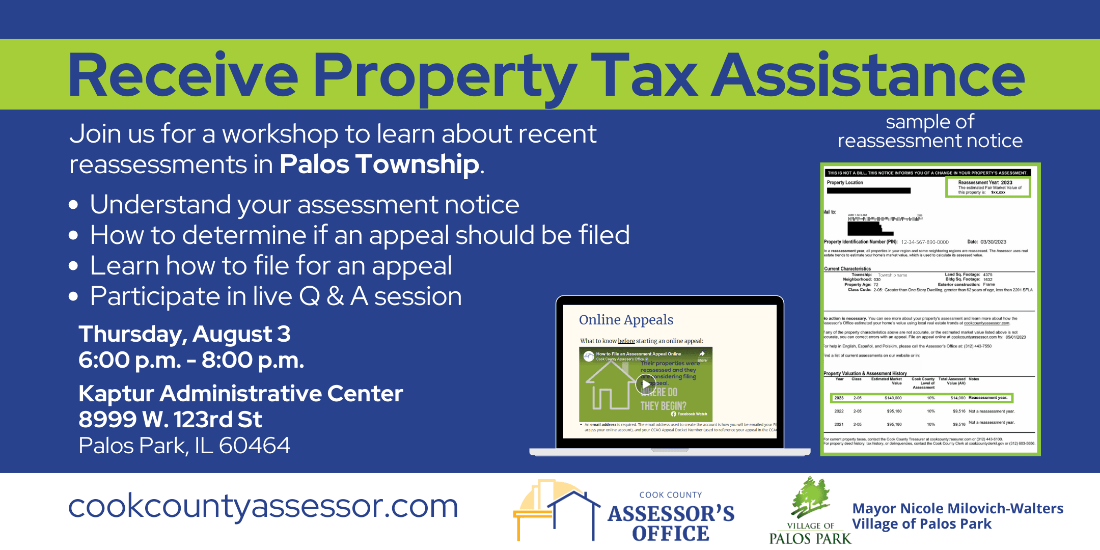 FINAL Property Tax Workshop Flyer August 3