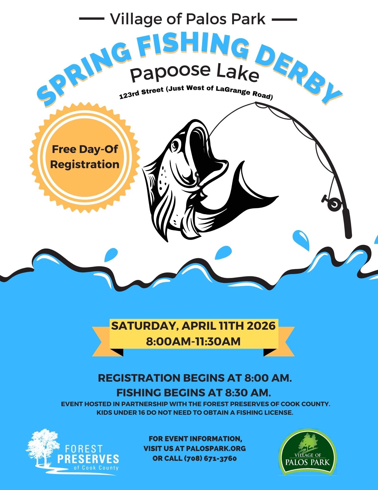Fishing Derby Flyer